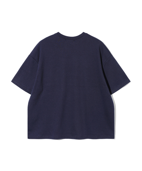 ADHOC(アドホック)の「女性ヴィンテージムードブルックリンレタリングセミルーズフィット半袖Tシャツ (NAVY) (HC5STA1)(Tシャツ/カットソー・レディース・その他・FREE)」の2枚目の写真
