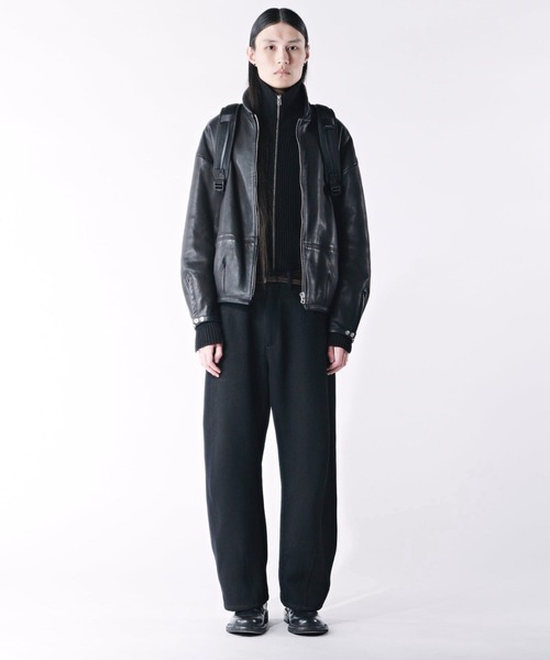 Cote&Ciel(コートエシエル)の「【cote&ciel/コートエシエル】 Ladon Tweed Black & Cream / リュック バックパック(バックパック/リュック・メンズ・グレー×ホワイト・FREE)」の5枚目の写真