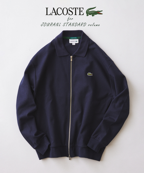 LACOSTE(ラコステ)の「LACOSTE / ラコステ 別注 フルジップ カーディガン(カーディガン/ボレロ・メンズ・ネイビー/ブラック/ブラウン・4/3)」の3枚目の写真