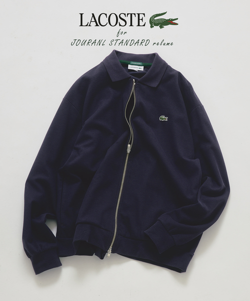 LACOSTE(ラコステ)の「LACOSTE / ラコステ 別注 フルジップ カーディガン(カーディガン/ボレロ・メンズ・ネイビー/ブラック/ブラウン・4/3)」の2枚目の写真