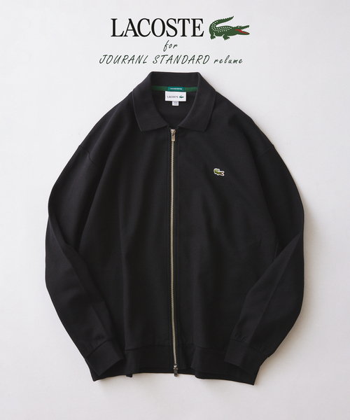LACOSTE(ラコステ)の「LACOSTE / ラコステ 別注 フルジップ カーディガン(カーディガン/ボレロ・メンズ・ネイビー/ブラック/ブラウン・4/3)」の1枚目の写真