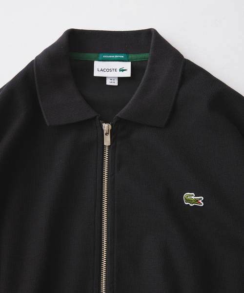 LACOSTE(ラコステ)の「LACOSTE / ラコステ 別注 フルジップ カーディガン(カーディガン/ボレロ・メンズ・ネイビー/ブラック/ブラウン・4/3)」の6枚目の写真