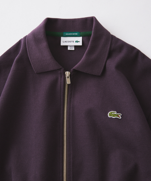 LACOSTE(ラコステ)の「LACOSTE / ラコステ 別注 フルジップ カーディガン(カーディガン/ボレロ・メンズ・ネイビー/ブラック/ブラウン・4/3)」の7枚目の写真