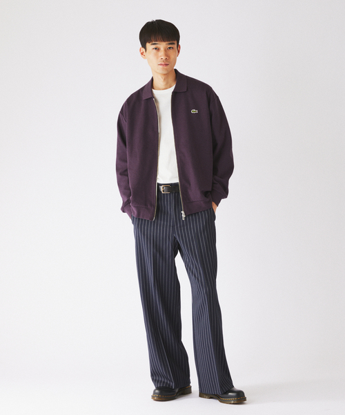 LACOSTE(ラコステ)の「LACOSTE / ラコステ 別注 フルジップ カーディガン(カーディガン/ボレロ・メンズ・ネイビー/ブラック/ブラウン・4/3)」の10枚目の写真
