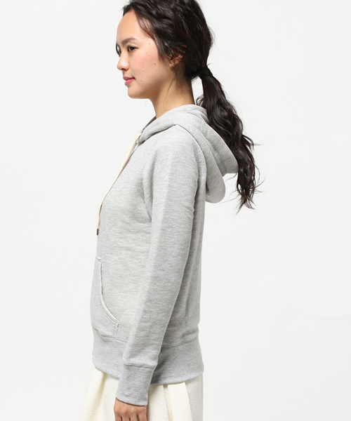 FREE'S MART（フリーズマート）の「トンプキン裏毛パーカー（パーカー・レディース・ホワイト/グレー・FREE）」の4枚目の写真