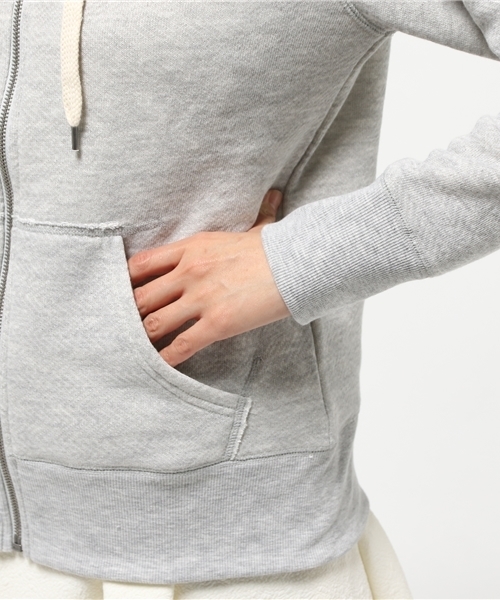 FREE'S MART（フリーズマート）の「トンプキン裏毛パーカー（パーカー・レディース・ホワイト/グレー・FREE）」の7枚目の写真