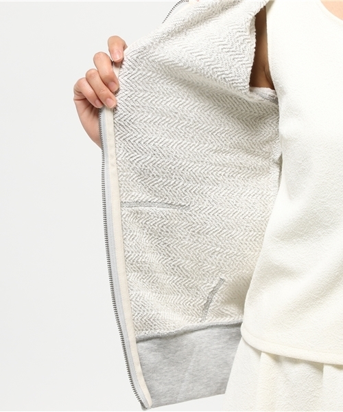 FREE'S MART（フリーズマート）の「トンプキン裏毛パーカー（パーカー・レディース・ホワイト/グレー・FREE）」の8枚目の写真