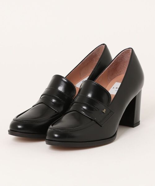 LANVIN en Bleu(ランバンオンブルー)の「ヒールアップコインローファー(ローファー・レディース・ダークブラウン/ブラック系その他・22.0cm/22.5cm/23.0cm/23.5cm/24.0cm/24.5cm)」の2枚目の写真