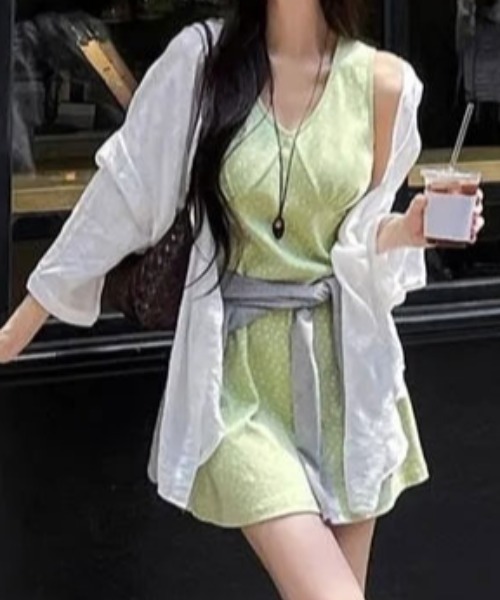 FLINEA(フリネア)の「フード付き薄手リラックスシャツ(シャツ/ブラウス・レディース・ホワイト/ブラック/ブルー・FREE)」の20枚目の写真