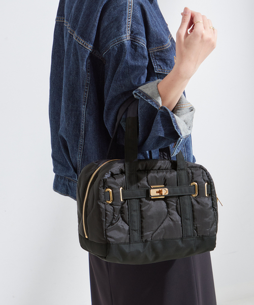 sita parantica(シータパランティカ)の「《追加》別注 SITA PARANTICA/シータパランティカ ボストン RP バッグ(ボストンバッグ・レディース・ブラック・FREE)」の3枚目の写真