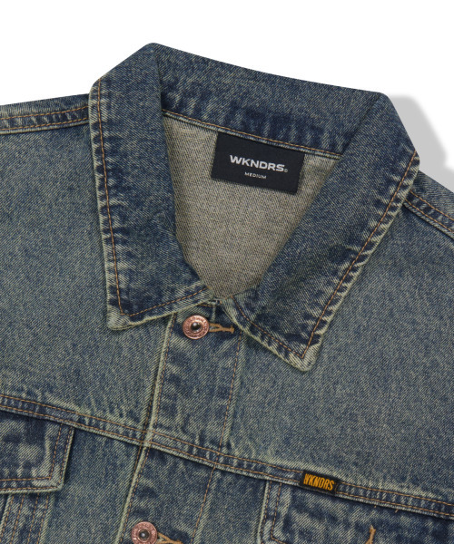 WKNDRS(ウィーキャンドース)の「OGトラッカージャケット(デニム)(デニムジャケット・レディース・その他・MEDIUM/LARGE/X-LARGE)」の2枚目の写真