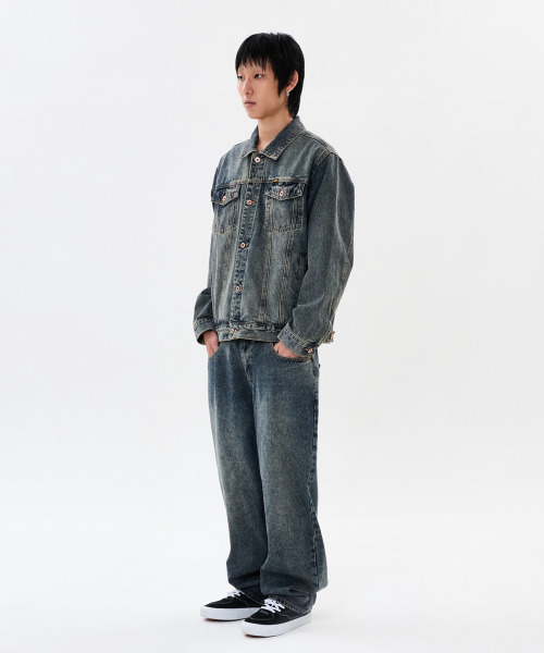 WKNDRS(ウィーキャンドース)の「OGトラッカージャケット(デニム)(デニムジャケット・レディース・その他・MEDIUM/LARGE/X-LARGE)」の9枚目の写真