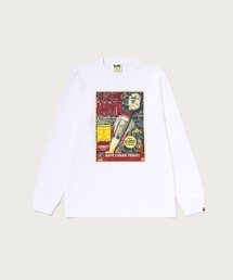 BAPE LUNA TRAVEL POSTER LS TEE