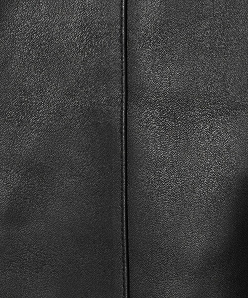 Schott（ショット）の「【別注】＜Schott＞レザー チェック ブルゾン（その他アウター・メンズ・ブラック・M/L/XL）」の20枚目の写真