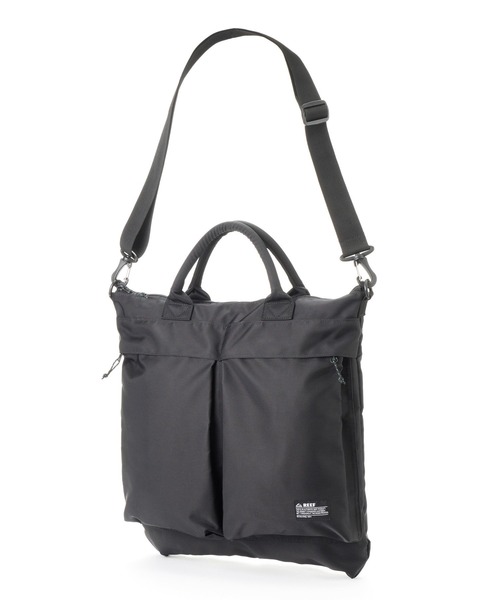 REEF(リーフ)の「REEF メンズ REEF HELMET BAG 2WAYショルダーバッグ 【2026年秋冬モデル】/リーフ(ショルダーバッグ・メンズ・ライトグレー/ブラック・FREE)」の1枚目の写真
