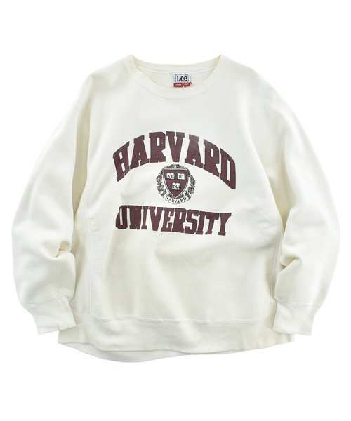 Lee(リー)の「【USED】90’s Lee “HARVARD UNIVERSITY” リバースタイプ スウェット USA製(スウェット・メンズ・ホワイト・X-LARGE)」の1枚目の写真