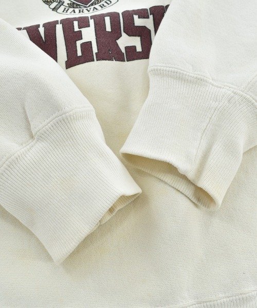 Lee(リー)の「【USED】90’s Lee “HARVARD UNIVERSITY” リバースタイプ スウェット USA製(スウェット・メンズ・ホワイト・X-LARGE)」の8枚目の写真