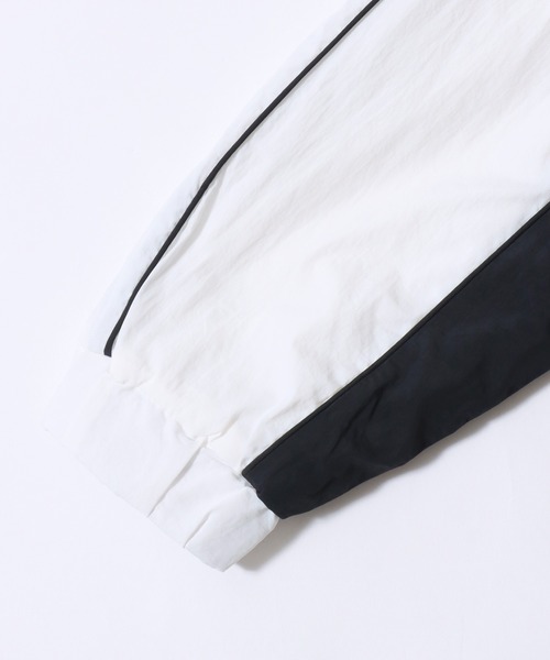 SITRY（シトリー）の「Nylon Track Jacket/オーバーサイズ ブロークコア ナイロンジャケット トラックジャケット ブルゾン セットアップ対応（ナイロンジャケット・メンズ・グリーン/ブラック/ホワイト・M/L）」の18枚目の写真