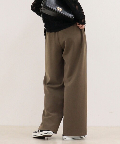 fredy emue（フレディエミュ）の「【リピーター続出！/4サイズ展開】とろみWarmストレートイージーパンツ（その他パンツ・レディース・オフホワイト/ブラック/キャメル/チャコールグレー・34/36/38/39）」の19枚目の写真