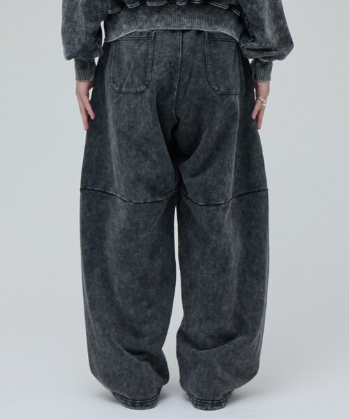 Lui's(ルイス)の「ROUND SWEAT VOLUME PANTS(スウェットパンツ・メンズ・グレー/ブラック・S/M)」の16枚目の写真