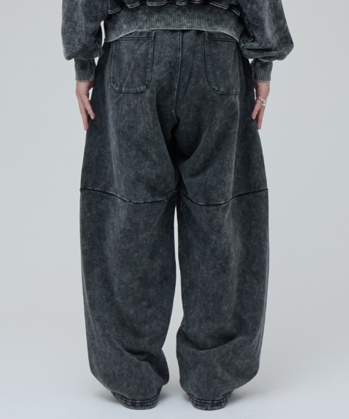 Lui's(ルイス)の「ROUND SWEAT VOLUME PANTS(スウェットパンツ・メンズ・グレー/ブラック・S/M)」の5枚目の写真