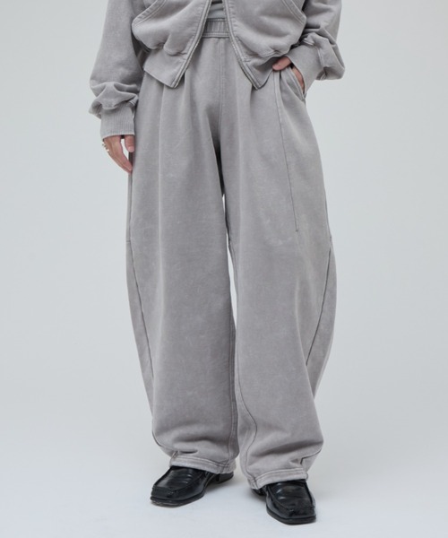 Lui's(ルイス)の「ROUND SWEAT VOLUME PANTS(スウェットパンツ・メンズ・グレー/ブラック・S/M)」の8枚目の写真