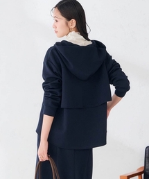 バックフレア ダンボール ZIP パーカー
