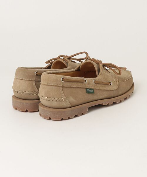 Paraboot（パラブーツ）の「PARABOOT / パラブーツ：MALO RAID VELOURS：95808[MUS]（モカシン/デッキシューズ・メンズ・サンドベージュ・UK7.5）」の2枚目の写真