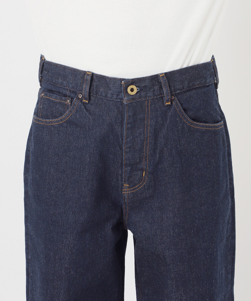Spick & Span(スピックアンドスパン)の「《40周年 / 》5 1/2 40th LOOSE-STRAIGHT DENIM(デニムパンツ・レディース・ネイビー・29/28/27/26)」の12枚目の写真