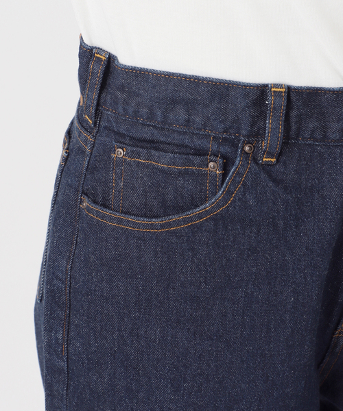 Spick & Span(スピックアンドスパン)の「《40周年 / 》5 1/2 40th LOOSE-STRAIGHT DENIM(デニムパンツ・レディース・ネイビー・29/28/27/26)」の18枚目の写真