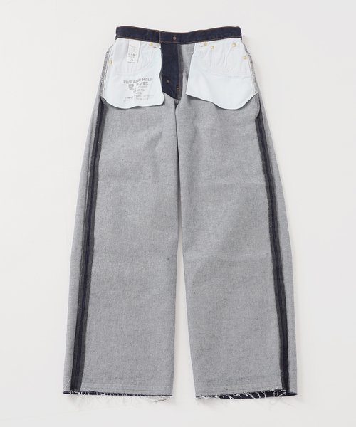 Spick & Span(スピックアンドスパン)の「《40周年 / 》5 1/2 40th LOOSE-STRAIGHT DENIM(デニムパンツ・レディース・ネイビー・29/28/27/26)」の22枚目の写真
