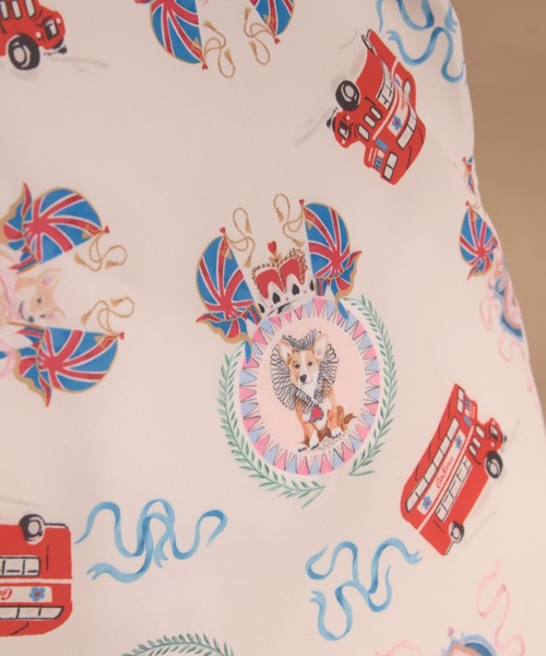Cath Kidston(キャスキッドソン)の「フォルダウェイ トートバッグ London Crest(エコバッグ/サブバッグ・レディース・クリーム・FREE)」の5枚目の写真