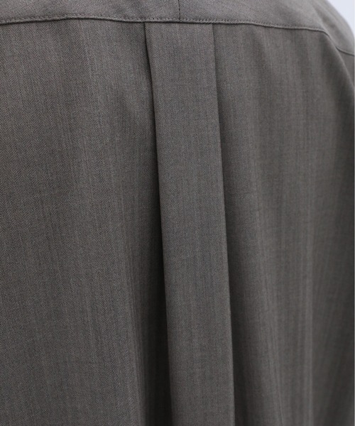 UNITED TOKYO(ユナイテッドトウキョウ)の「新作【数量限定生産】LORO PIANA FABRIC ITALIAN SHIRT |高級素材/滑らかさ/防臭/透湿性(シャツ/ブラウス・メンズ・グレイッシュベージュ/ダークグレー・2/1)」の19枚目の写真