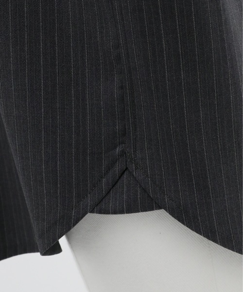 UNITED TOKYO(ユナイテッドトウキョウ)の「新作【数量限定生産】LORO PIANA FABRIC ITALIAN SHIRT |高級素材/滑らかさ/防臭/透湿性(シャツ/ブラウス・メンズ・グレイッシュベージュ/ダークグレー・2/1)」の12枚目の写真