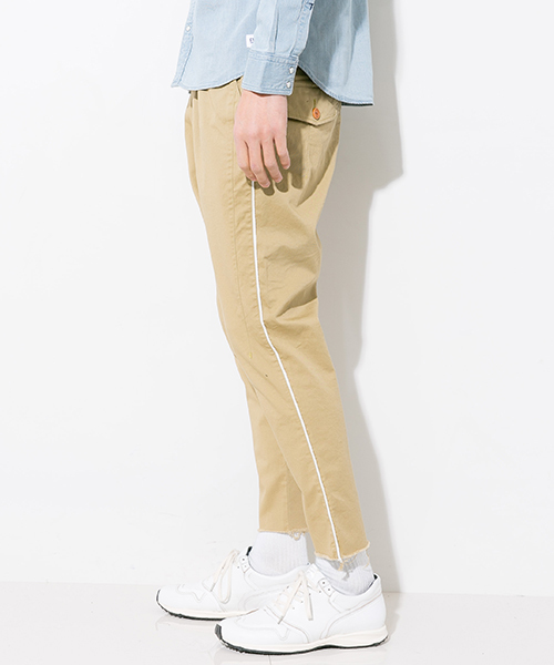 Name.（ネーム）の「【Name.】別注CUT OFF 側章パンツ（その他パンツ・メンズ・ベージュ・1/0）」の4枚目の写真