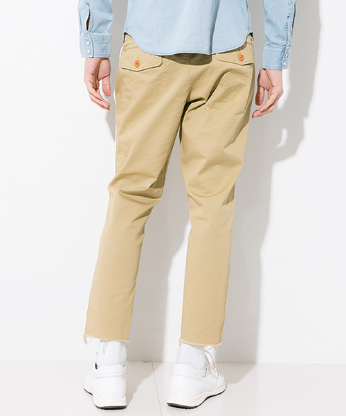 Name.（ネーム）の「【Name.】別注CUT OFF 側章パンツ（その他パンツ・メンズ・ベージュ・1/0）」の5枚目の写真