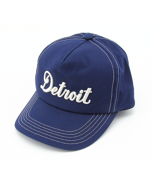 JOEY HYSTERIC(ジョーイヒステリック)の「DETROIT刺繍キャップ(キャップ・キッズ・ブラック/ボルドー/ネイビー/グリーン・LARGE/MEDIUM)」の5枚目の写真