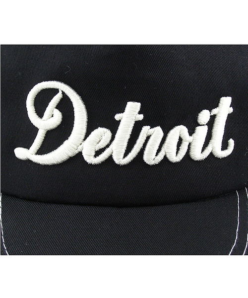 JOEY HYSTERIC(ジョーイヒステリック)の「DETROIT刺繍キャップ(キャップ・キッズ・ブラック/ボルドー/ネイビー/グリーン・LARGE/MEDIUM)」の7枚目の写真