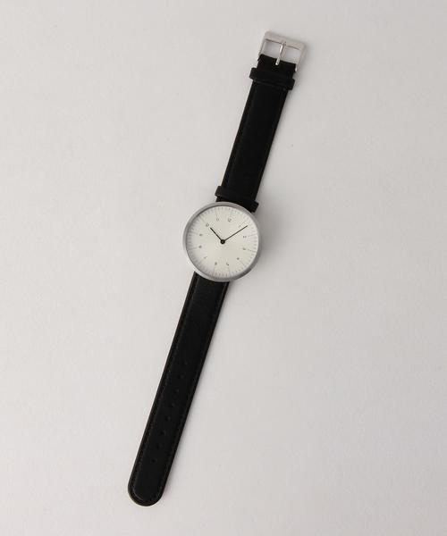 BEAUTY&YOUTH UNITED ARROWS（ビューティーアンドユースユナイテッドアローズ）の「＜MMT＞ C13 BLACK STRAP/ウォッチ ◆（アナログ腕時計・メンズ・ブラック・ONE）」の3枚目の写真