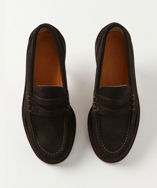 Hender Scheme(エンダースキーマ)の「HENDER SCHEME ローファー(ローファー・レディース・ブラック/ダークブラウン・1/2)」の6枚目の写真