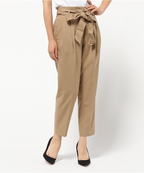 N.（N. Natural Beauty Basic）（エヌエヌナチュラルビューティーベーシック）の「ギャザーイージーパンツ（その他パンツ・レディース・ブラック/ボルドー/ベージュ/グレー・MEDIUM）」の19枚目の写真