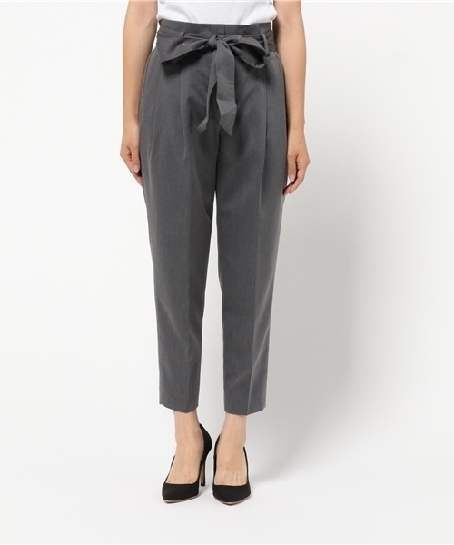 N.（N. Natural Beauty Basic）（エヌエヌナチュラルビューティーベーシック）の「ギャザーイージーパンツ（その他パンツ・レディース・ブラック/ボルドー/ベージュ/グレー・MEDIUM）」の5枚目の写真