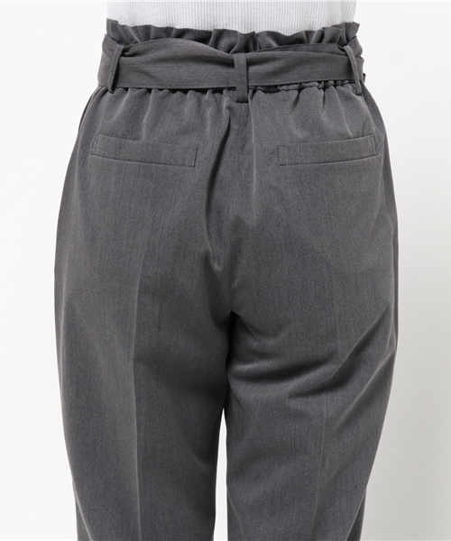 N.（N. Natural Beauty Basic）（エヌエヌナチュラルビューティーベーシック）の「ギャザーイージーパンツ（その他パンツ・レディース・ブラック/ボルドー/ベージュ/グレー・MEDIUM）」の9枚目の写真