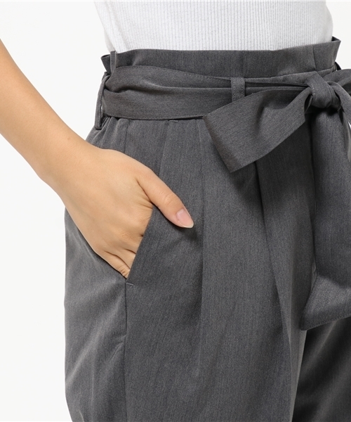 N.（N. Natural Beauty Basic）（エヌエヌナチュラルビューティーベーシック）の「ギャザーイージーパンツ（その他パンツ・レディース・ブラック/ボルドー/ベージュ/グレー・MEDIUM）」の10枚目の写真