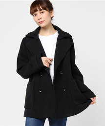 LBC | ダブルフェイスモッサPコート                    (ピーコート)