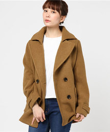 LBC | ダブルフェイスモッサPコート                    (ピーコート)