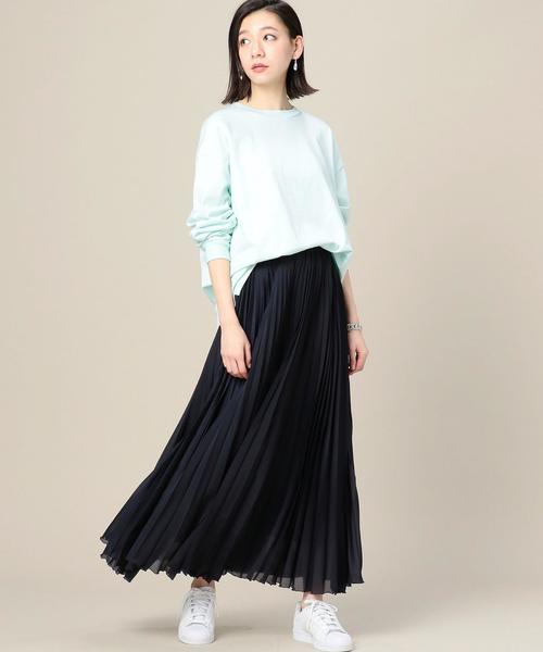 BEAUTY&YOUTH UNITED ARROWS（ビューティーアンドユースユナイテッドアローズ）の「BY ワイド リブ カットソー -MADE IN JAPAN- ◆（Tシャツ/カットソー・メンズ・ホワイト/ブラック/ライム/ネイビー/ライラック/イエロー・LARGE/MEDIUM/SMALL/X-LARGE）」の17枚目の写真