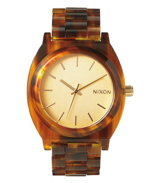 NIXON（ニクソン）の「THE TIME TELLER ACETATE（アナログ腕時計・レディース・パープル/エメラルド/カモフラージュ/その他1/その他2/ホワイト系その他/ゴールド系その他/レオパード/パープル系その他/グレー系その他/ブラック系その他/ブラック×ゴールド/ゴールド×ブラウン/ロイヤルブルー/その他3/イエロー系その他/ホワイト×ゴールド/ブラック×シルバー/その他5/その他4/その他6・FREE）」の13枚目の写真