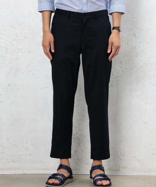 green label relaxing(グリーンレーベルリラクシング)の「CM TRC ストレッチ テーパード U/P 9分丈パンツ ◆(スラックス・メンズ・ブラック/ネイビー/ダークグレー・X-LARGE/LARGE/MEDIUM/SMALL)」の12枚目の写真