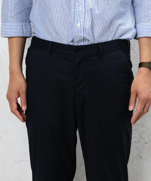 green label relaxing(グリーンレーベルリラクシング)の「CM TRC ストレッチ テーパード U/P 9分丈パンツ ◆(スラックス・メンズ・ブラック/ネイビー/ダークグレー・X-LARGE/LARGE/MEDIUM/SMALL)」の5枚目の写真